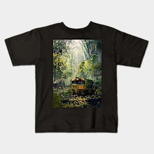 Abandonded Train Kids T-Shirt